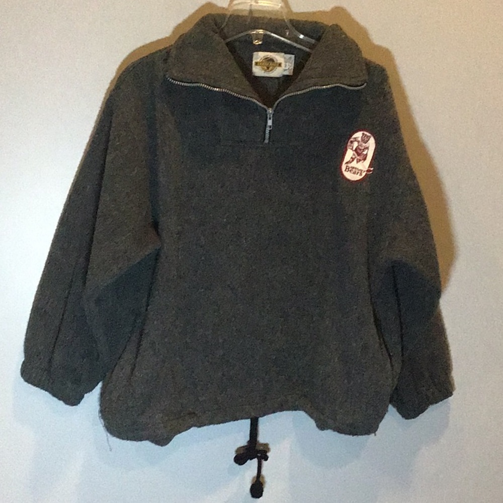 Hershey Bears hockey 1/4 zip Earth Ragz